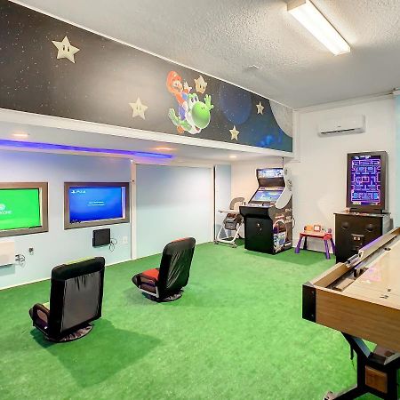 7 Bdr Family Themed Home With Mario Games Room And Free Pool Heat Orlando Bagian luar foto